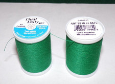 Dual Duty All Purpose Polyester Thread, 250 yards, Field Green 6670 