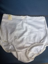 NEW VINTAGE 1960s Bi-Flex Panty Girdle Shaper Tummy Rear Control Sz XL White