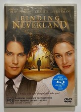 Finding Neverland DVD Movie Johnny Depp Kate Winslet Family Fantasy Region 4 PAL