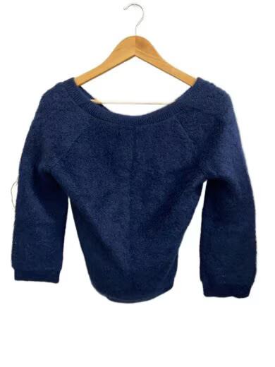 PRADA/Knit sweater (thick)/Size 38/Mohair/NVY