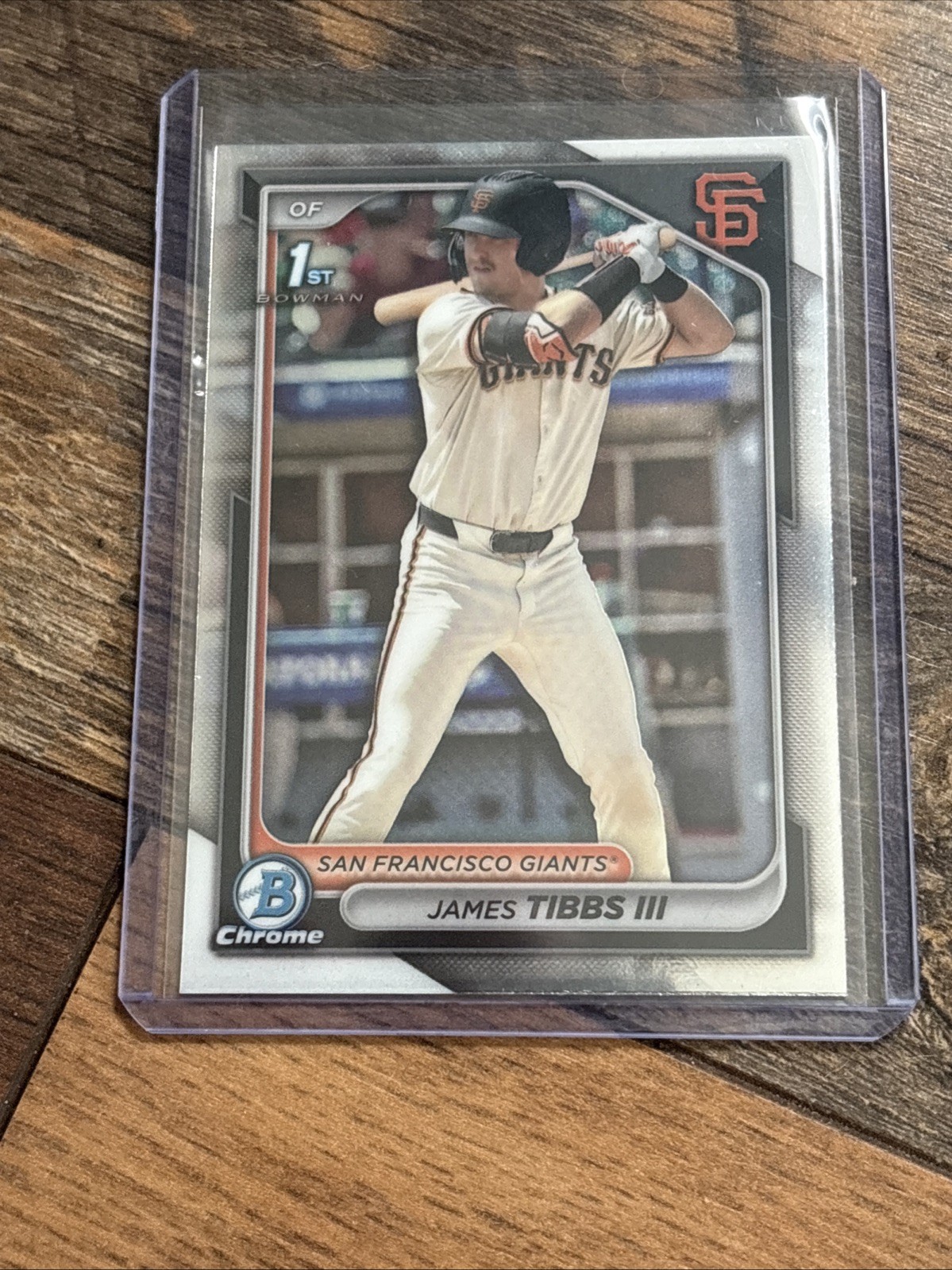 2024 Bowman Draft James Tibbs III Chrome 1st Prospect #BDC-40 DODGERS