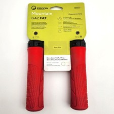 Ergon GA2 FAT Lock-On Bicycle Grips MTB Risky Red OPEN PACKAGE