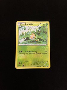 Sewaddle 9/113 MINT/NM Pokemon Cards Legendary Treasures Reverse Holo Rare