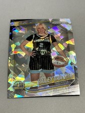 2025 Panini Prizm WNBA Rookie Variation Cracked Ice Hailey Vanlith RC Sky #139