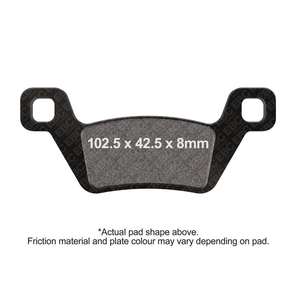 EBC Motorcycle Sintered Brake Pads Front Right Kymco MXU 550i 2012 - 2015