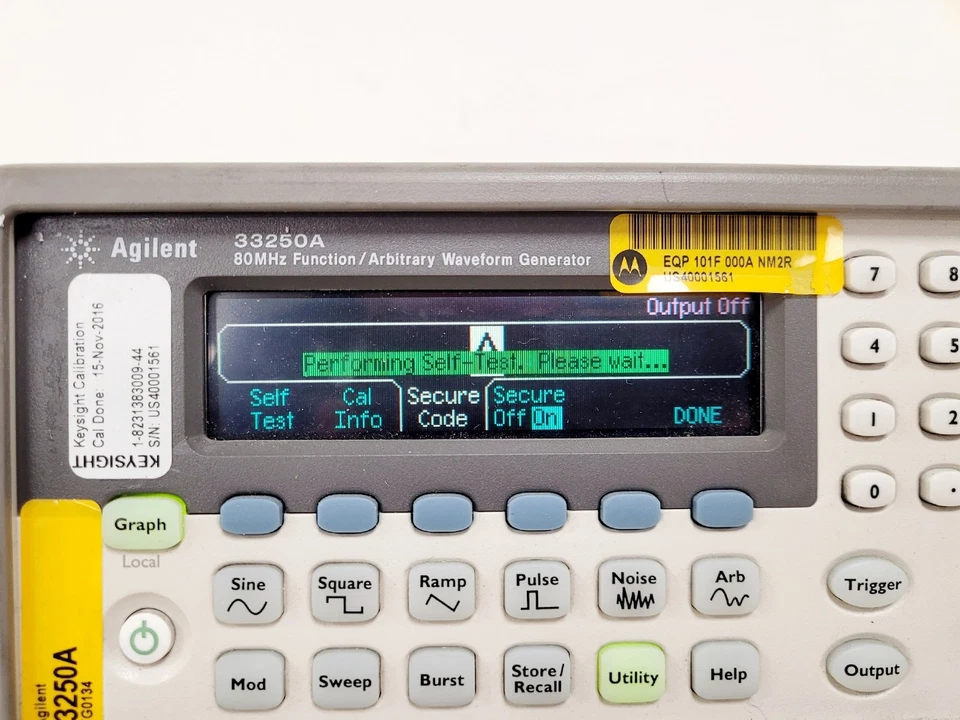 Agilent 33250A Funktions-/Arbiträrwellenformgenerator - Bild 4 von 4