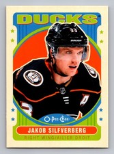 2021-22 O-Pee-Chee OPC #409 JAKOB SILFVERBERG Retro Anaheim Ducks