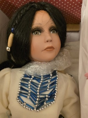 Paradise Galleries Evening Moonglow Maiden Native American Doll 22'' Kelly RuBert