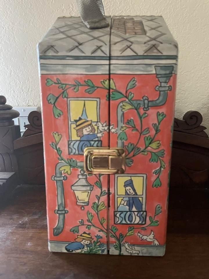 Estuche de transporte para muñecas Madeline vintage con 2 muñecas Genevieve y lote de ropa - 1999 Foto 4 de 4