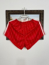 Vintage 90's Adidas Red Nylon Shorts Athletic Mens Rare Run Athletic Size M