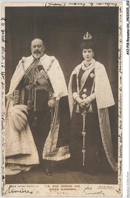 AVJP18-0999-UNITED KINGDOM - King edward and queen alexandra