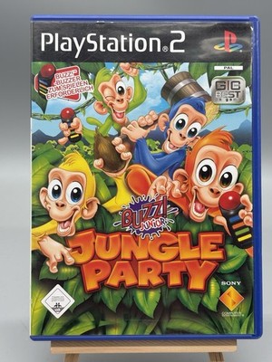 Buzz! Junior Jungle Party PS2 PlayStation 2 PAL Komplett CIB Ohne Buzzer