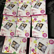 Fujifilm Instax Mini Candy Pop Film - 8 packs 80 Exposures - 2025 expired