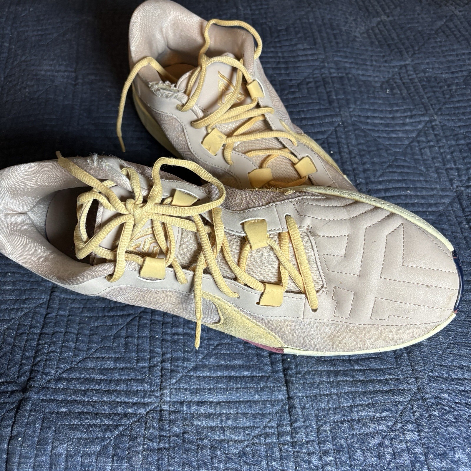 Nike Zoom Freak 5 Mens Sz 14 Basketball Shoes DX4985-200 Fossil Stone V thumbnail 7