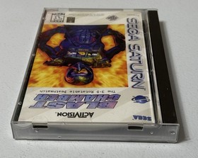 BLAST CHAMBER (Sega Saturn 1994) Tested Authentic W/registration Card