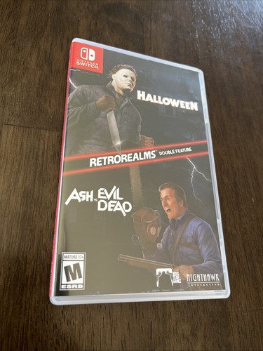Jeu Double Feature Halloween + Ash Vs Evil Dead Sur Nintendo Switch - Neuf Sous Blister