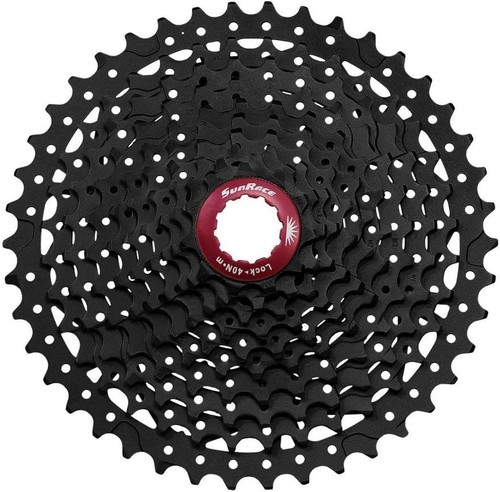 SunRace Unisex Adult CSMX3 1146T 10 Speed Cassette 11-46 dientes Black - Picture 2 of 2