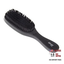 7-Row Boar Bristle Wave Brush Soft 100 Boar Bristles for Fine to Black