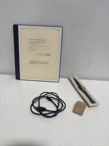 WiFi Only Amazon Kindle Scribe 16GB Gray C4A6T4 With Pen Locked