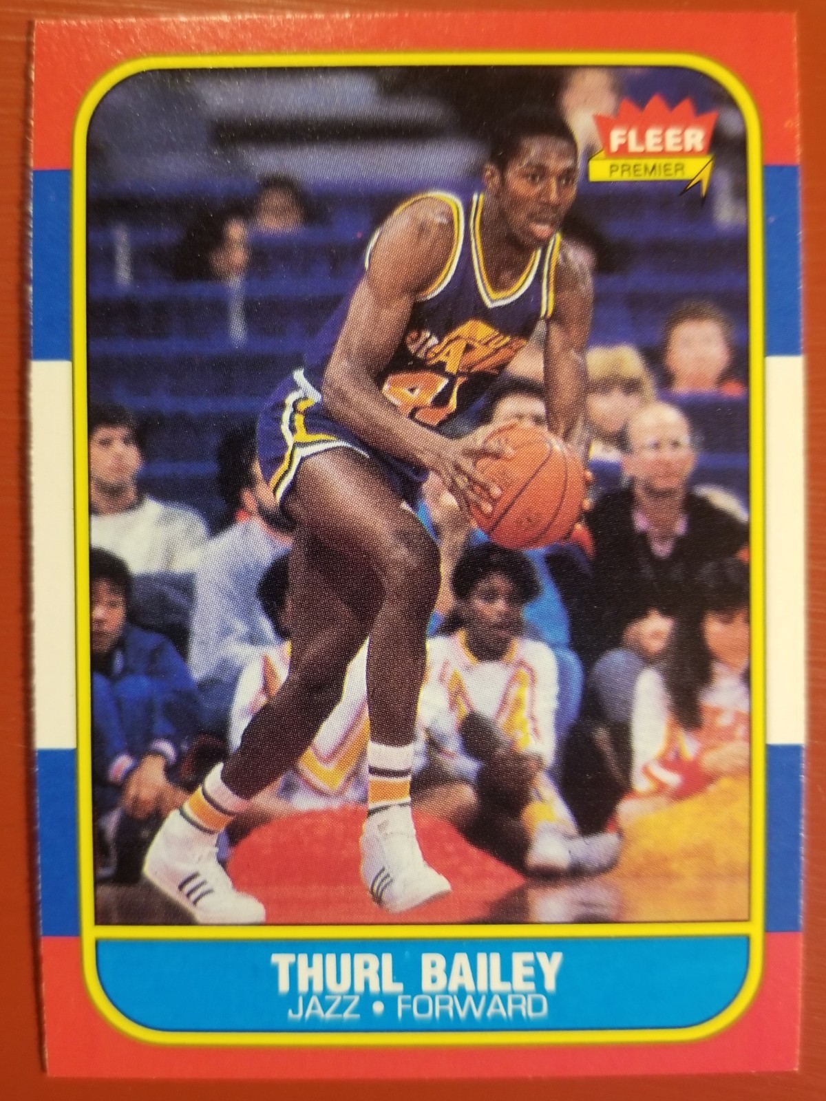 1986-87 Fleer Basketball - Thurl Bailey #6 NM-MT