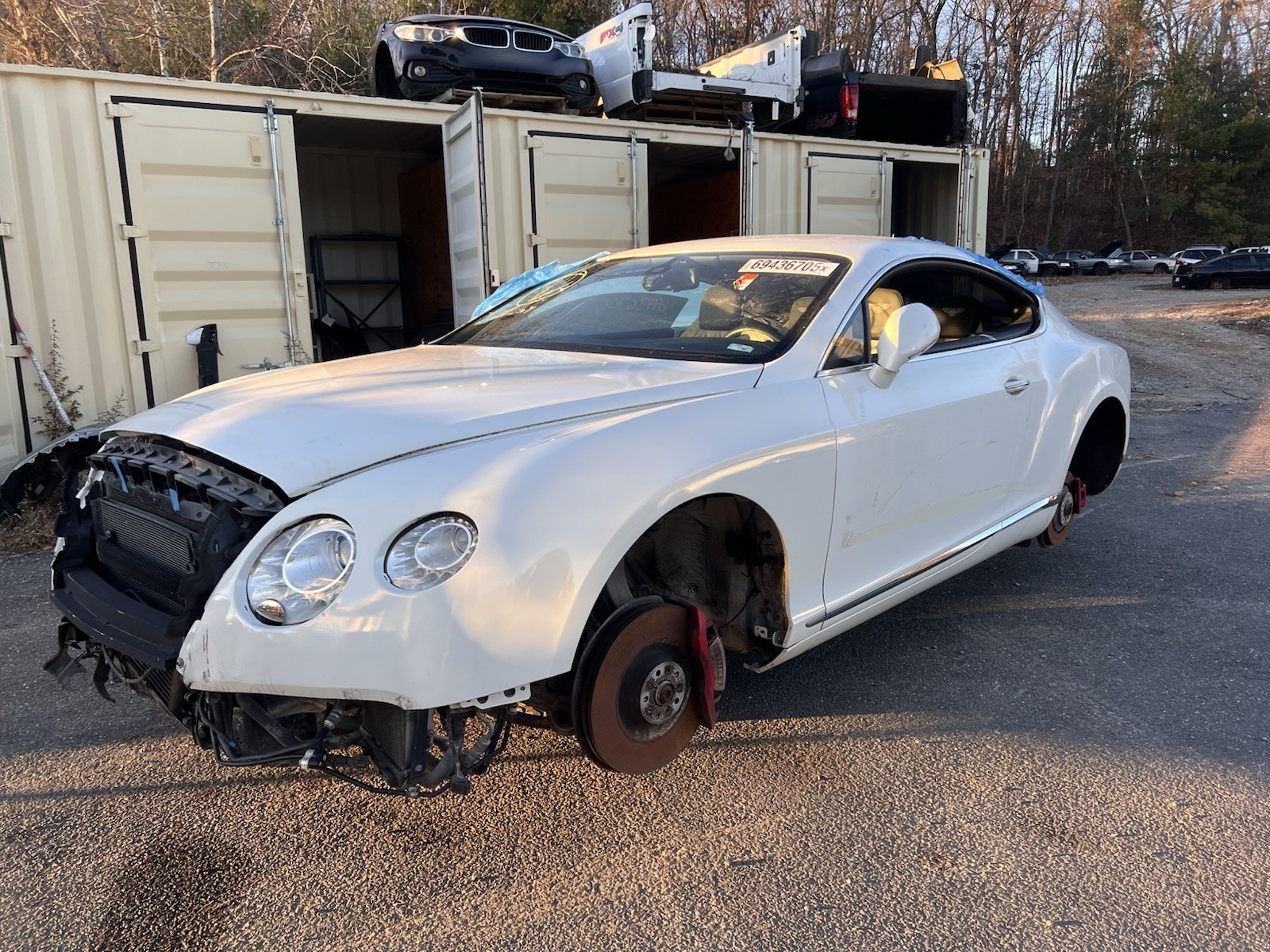 13-18 Bentley Continental GTC GT / S8 4.0L V8 Full Parts Car OEM
