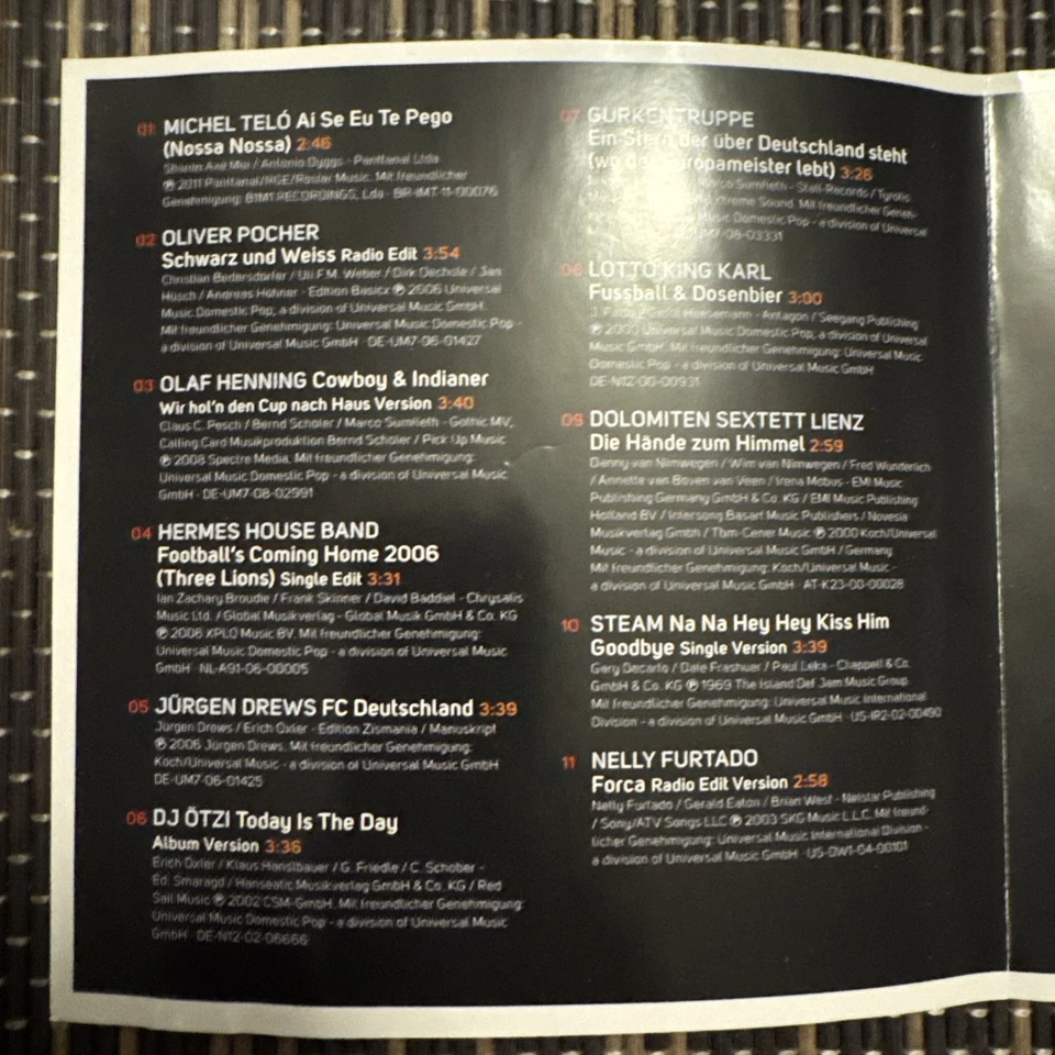 Fussball Hits 2012 / CD gebraucht sehr gut - Bild 4 von 4