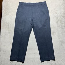 Vintage Levi  s Action Slacks Men  s 36x30 fit 36x26 100 Dacron Talon USA Made