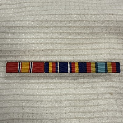 US Military Service Ribbon Decoration Honors 3 Ribbon Bar | eBay