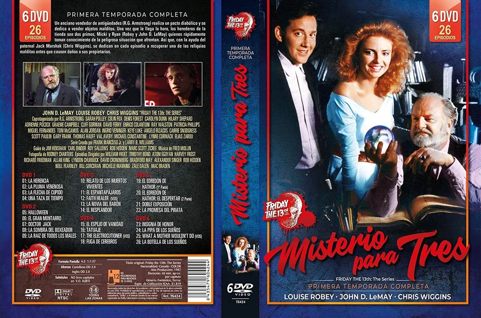 Misterio Para Tres [DVD] (1987) Friday the 13th: The Series - Imagen 3 de 3
