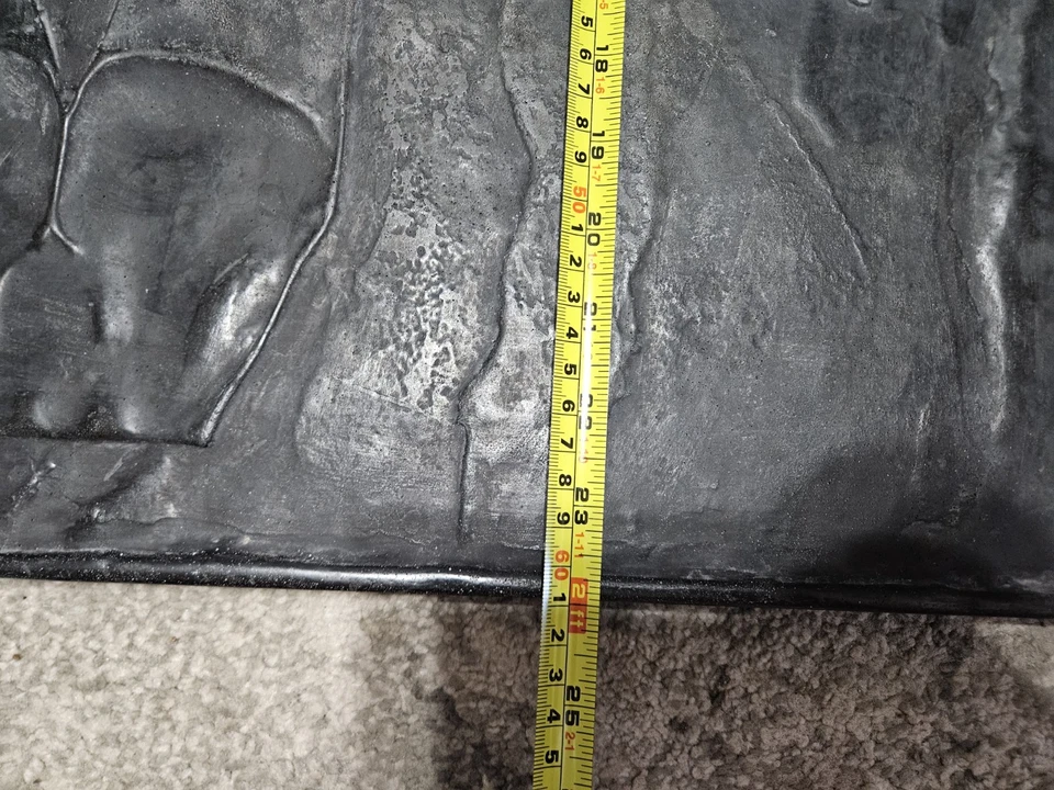 Rare Sexy Lady Legs Concrete Stamp Mat 24" x 24" Rubber Polyurethane Strip  - Image 3 of 4