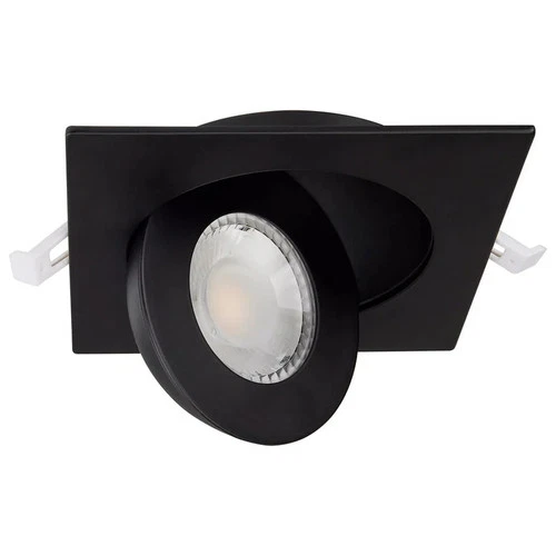 9W - CCT Selectable - LED Direct Wire Downlight - Gimbaled - 4 Inch Square - Rem - Picture 4 of 7
