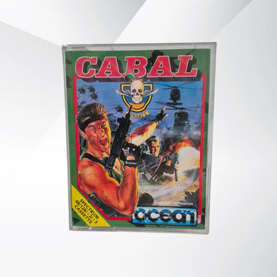 Cabal Sinclair ZX Spectrum 48/128K Arcade 8 Bit Shooting Game von Ocean