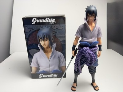 Banpresto Naruto: Shippuden Uchiha Sasuke Grandista Nero Statue Anime Figure