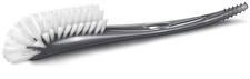 Philips Avent Baby Bottle and Nipple Brush, Gray Curved Brush Head, Molded Nip