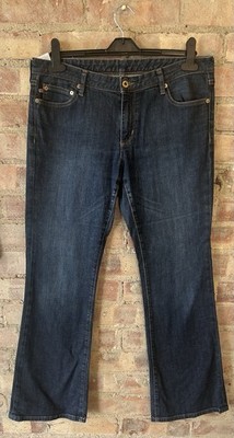 Ralph Lauren Whitney Jeans Bootcut W34 L31 Rise 10  Cotton Blend Women s