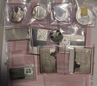 Pure Sterling Silver Lot Under Spot! .925 Bullion - 425 grams+ Art Bars, Rounds