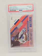 2024 Topps Pete Alonso Major League Material Red PSA 9 Red /25
