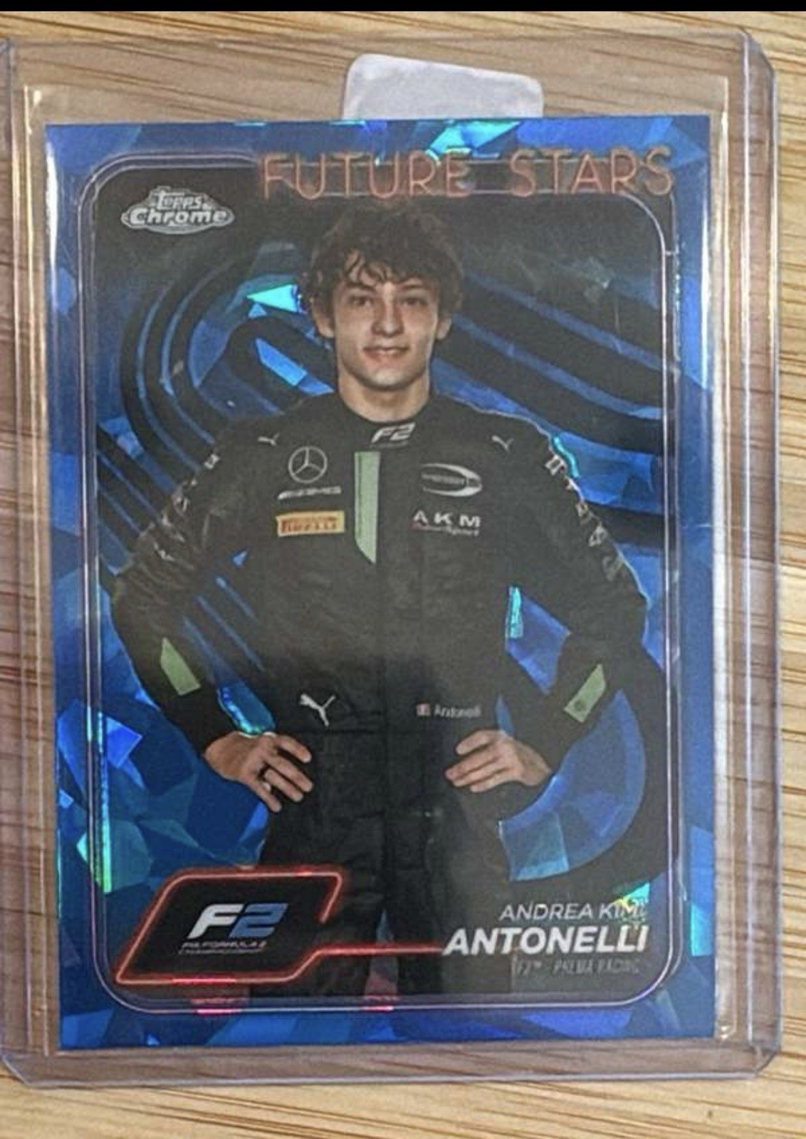 2024 Topps Chrome Sapphire Edition Formula 1  Future Star Kimi Antonelli 22 (RC)