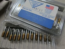 1 pcs BALAX M6 x 1.0 BD 9 Inline Stub Roll Form Thread Forming Tap 18489-00T TIN