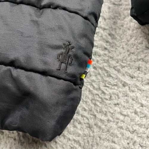 Smartwool Smartloft 180 Parka Jacket Womens Small Black Merino Lined Hooded - Picture 6 of 15
