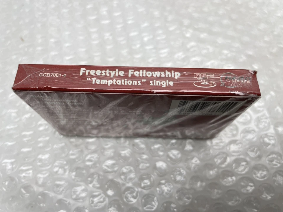 NEW SEALED - 2001 FREESTYLE FELLOWSHIP PROMO SINGLE CASSETTE TAPE "TEMPTATIONS" - Image 3 of 4