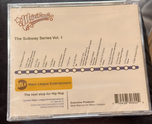 Major League Presents: Subway Series 1 by Various Artists (CD, Nov-2002,... - Foto 2 di 2