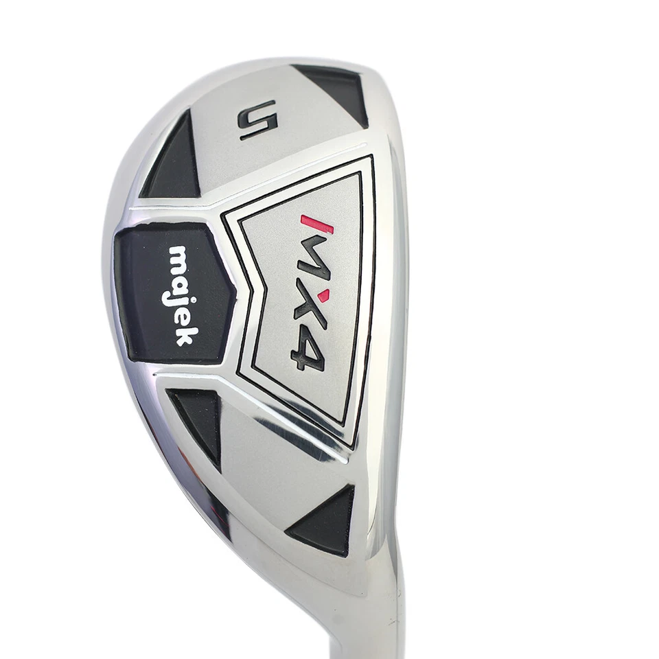 Juego de plancha híbrida Majek MX4 para hombre #4, 5, 6 varilla de grafito flexible regular club de rescate Foto 4 de 4