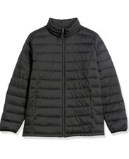 Women's Lightweight Long-sleeve Water-resistant Puffer Jacket Size Small