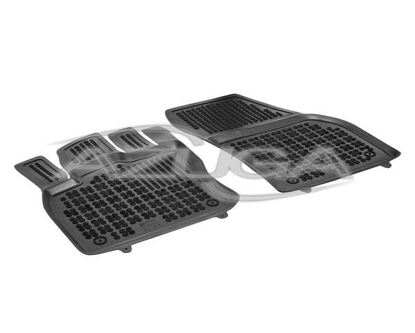 3D Gummi-FußMatten Passend FüR VW Caddy Ab 11/2020/Ford Tourneo Connect Ab 2022-image