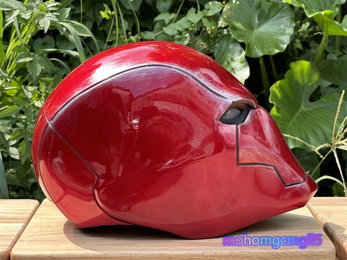 Batman Red Hood Jason Todd Helmet FRP Mask Halloween Cosplay Props eyes Light up - Picture 5 of 23