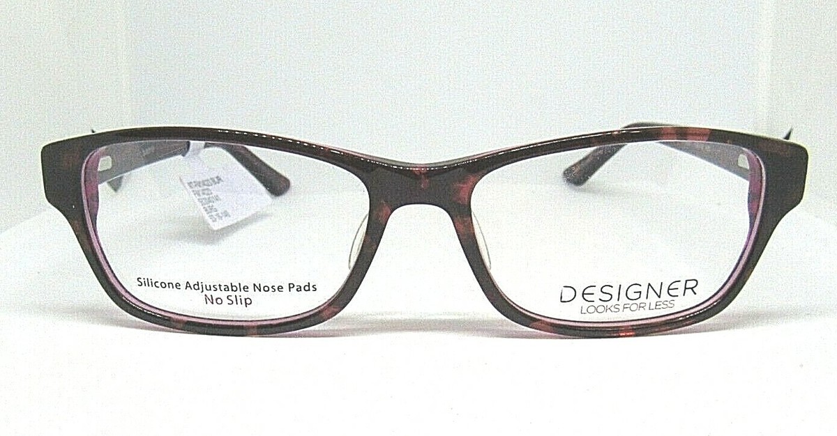Designer Looks For less Eyeglasses Frames WT-FM14023 Burgundy 53