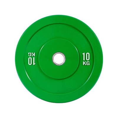 NNEWDS Colour Bumper Plate 10KG x 2 Green