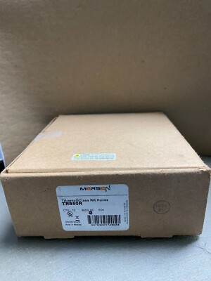New Lot Mersen  Shawmut TRS50R Amp Fuses FRS-R-50 600V Class RK5 NEW LOOK NIB