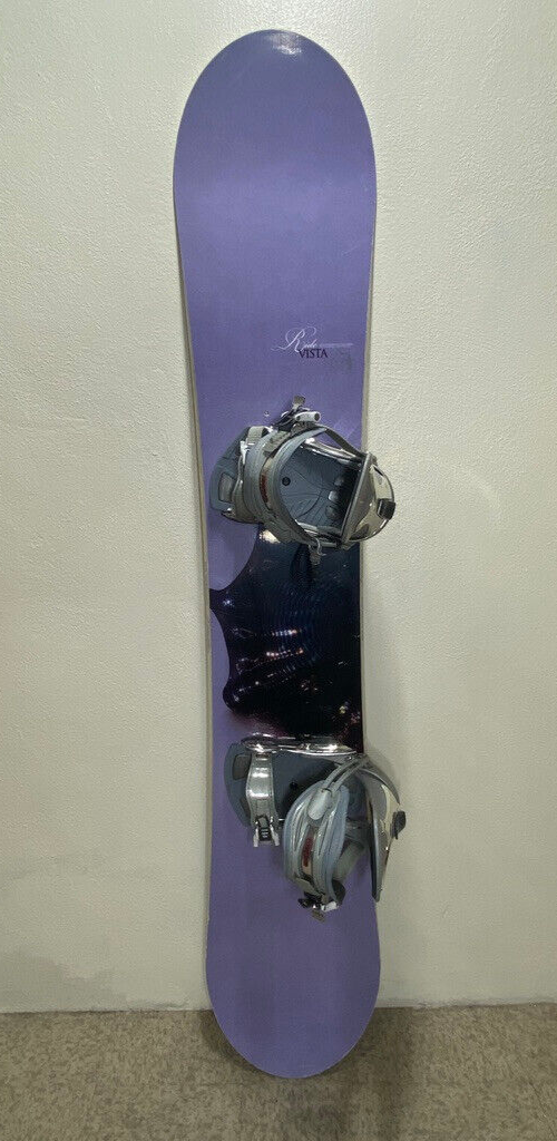 Ride Vista 155 Women's Complete Snowboard Ride DVA Bindings Medium
